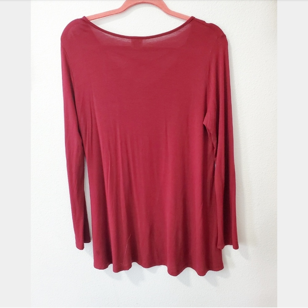 Wine and Netflix Kind of Night Long Sleeve Top - Picture 4 of 6